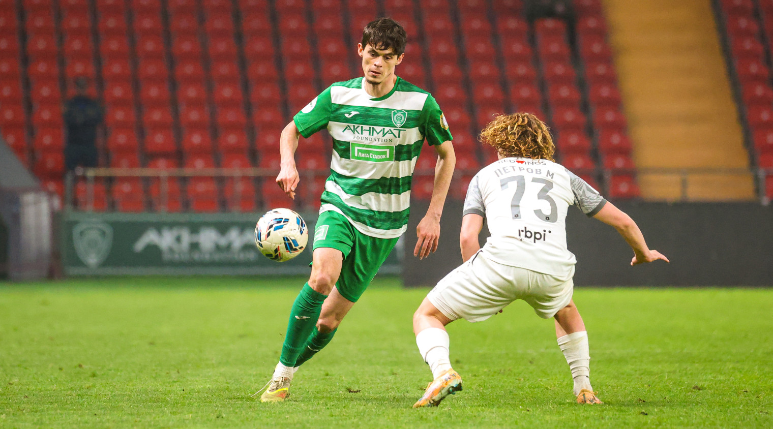 «Ахмат» и «Балтика» сыграли вничью в матче 26-го тура Мир РПЛ