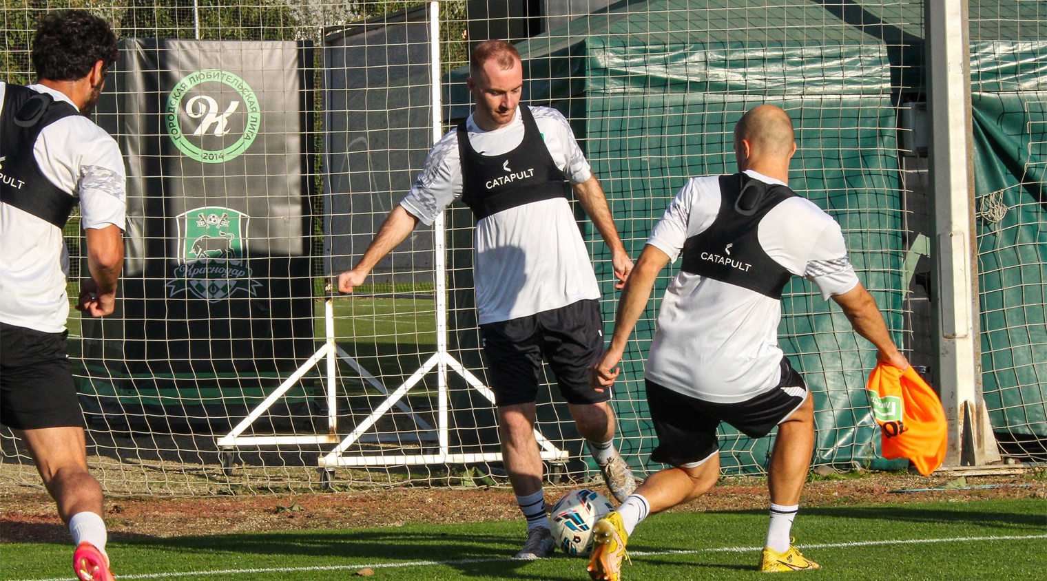 Грозненцы провели предыгровую тренировку в Краснодаре