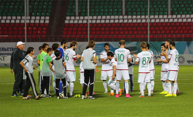 «Терек-2» разгромил «Аланию»