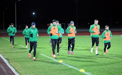 "Терек" провел первую тренировку в Грозном в 2016 году