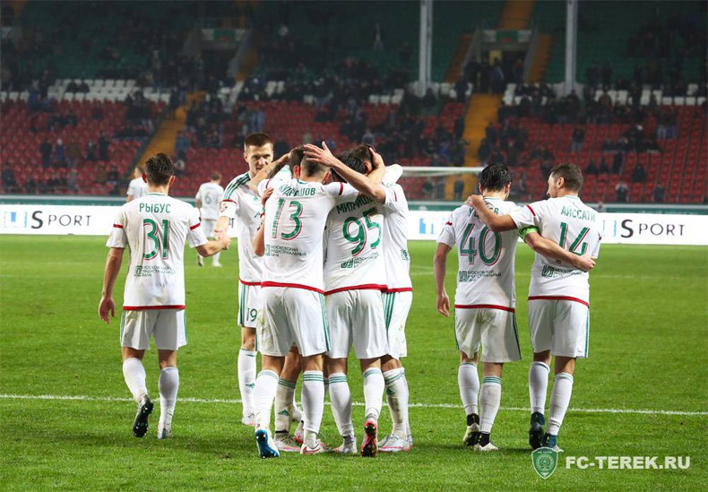 Выставь свои оценки футболистам «Терека» в матче с «Химками»!