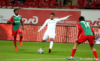 «Терек» в гостях сыграл вничью с «Локомотивом»