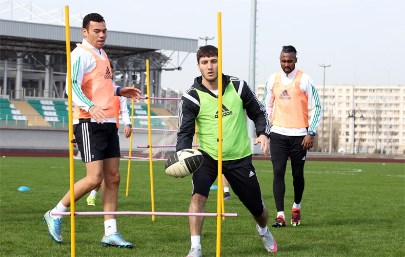 В четверг у «Терека» две тренировки