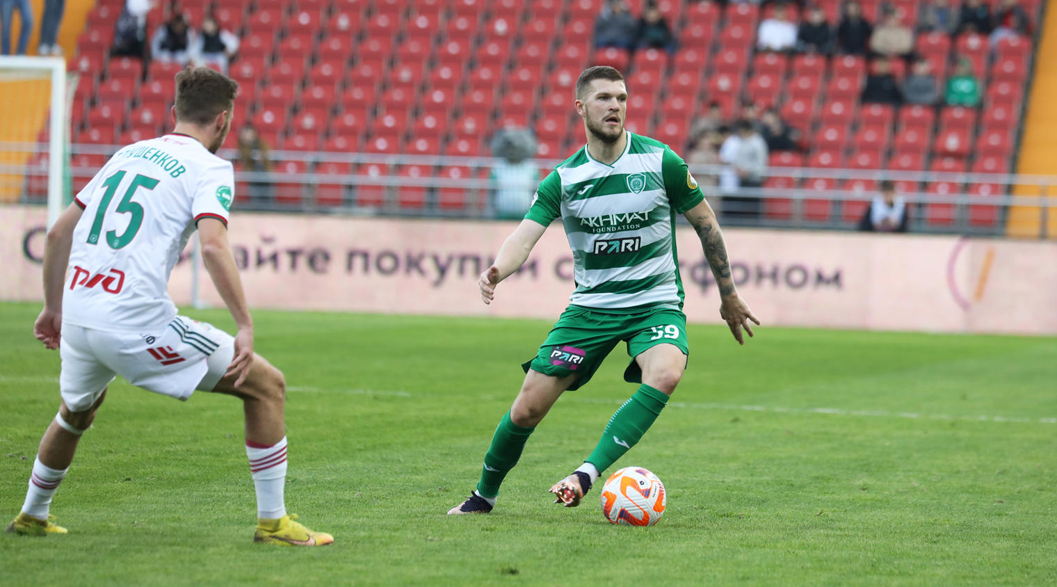 Грозненцы в гостях уступили "Локомотиву"