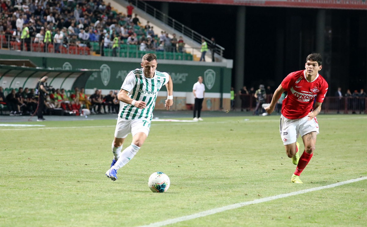 Грозненцы уступили "Спартаку"