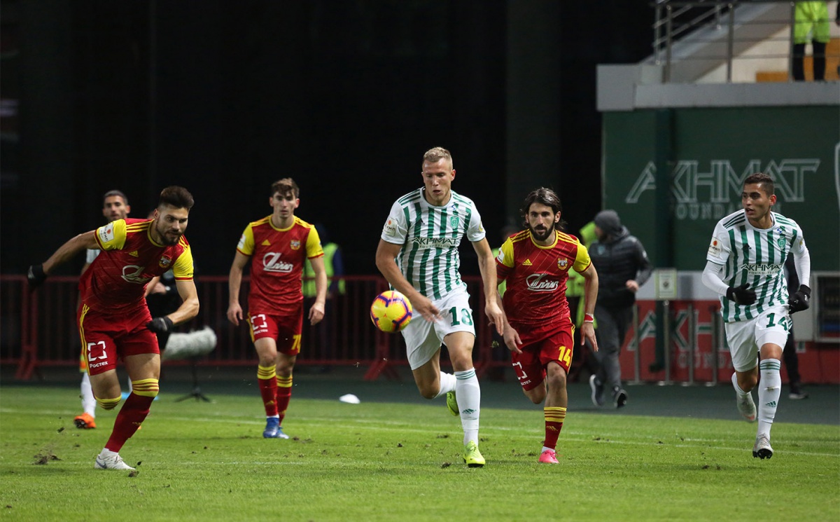 Грозненцы уступили "Арсеналу" и выбыли из Кубка России