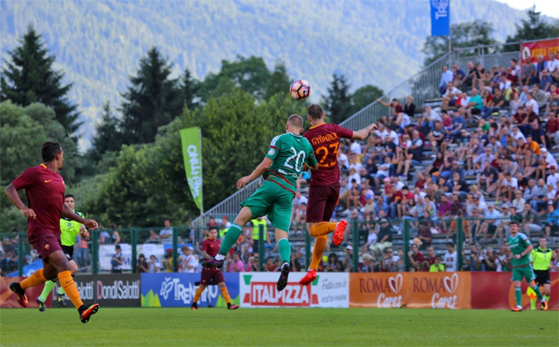 "Терек" провел товарищеский матч с "Ромой"