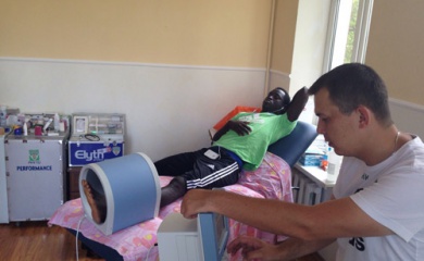 Аблае Мбенг продолжает курс лечения