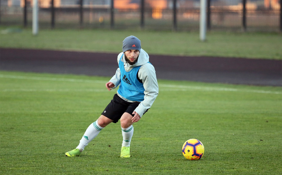 "Ахмат" провел открытую тренировку