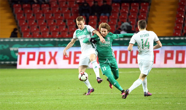 «Терек» сыграл вничью с «Томью»