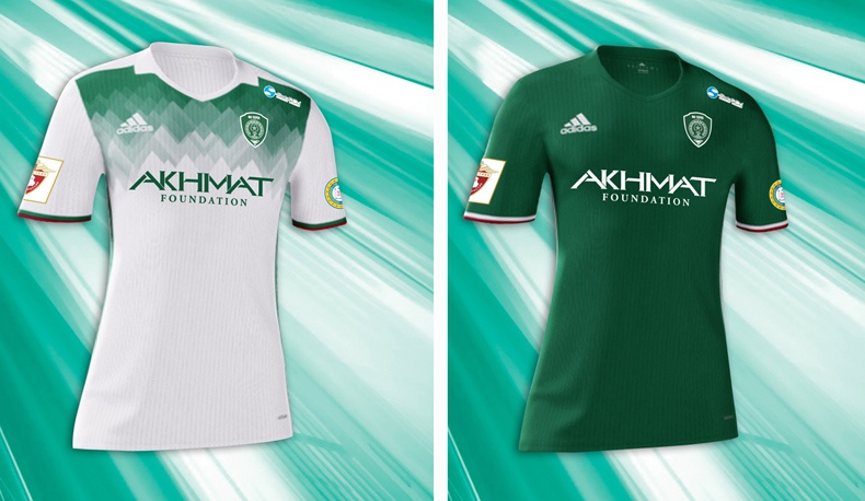 Новая форма «Терека» на сезон 2016/2017