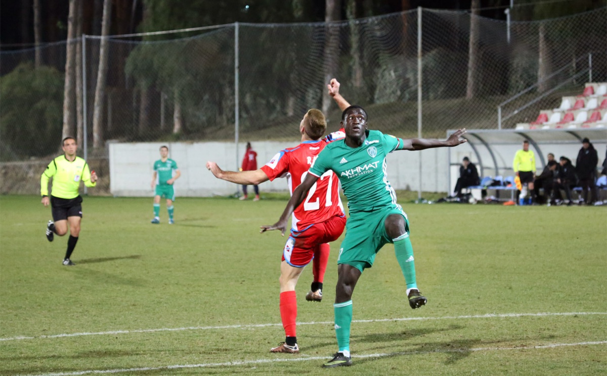 Фоторепортаж с матча «Терек» - «Работнички»