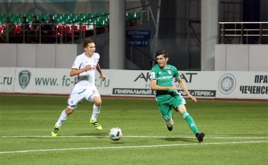 Молодежный состав «Терека» уступил «Локомотиву»