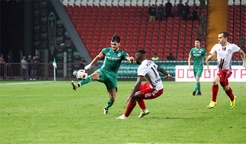 Грозненцы потерпели поражение в матче с "Амкаром".