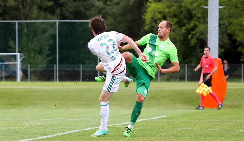 Фоторепортаж с матча «Терек» - «Олимпия» (Словения)