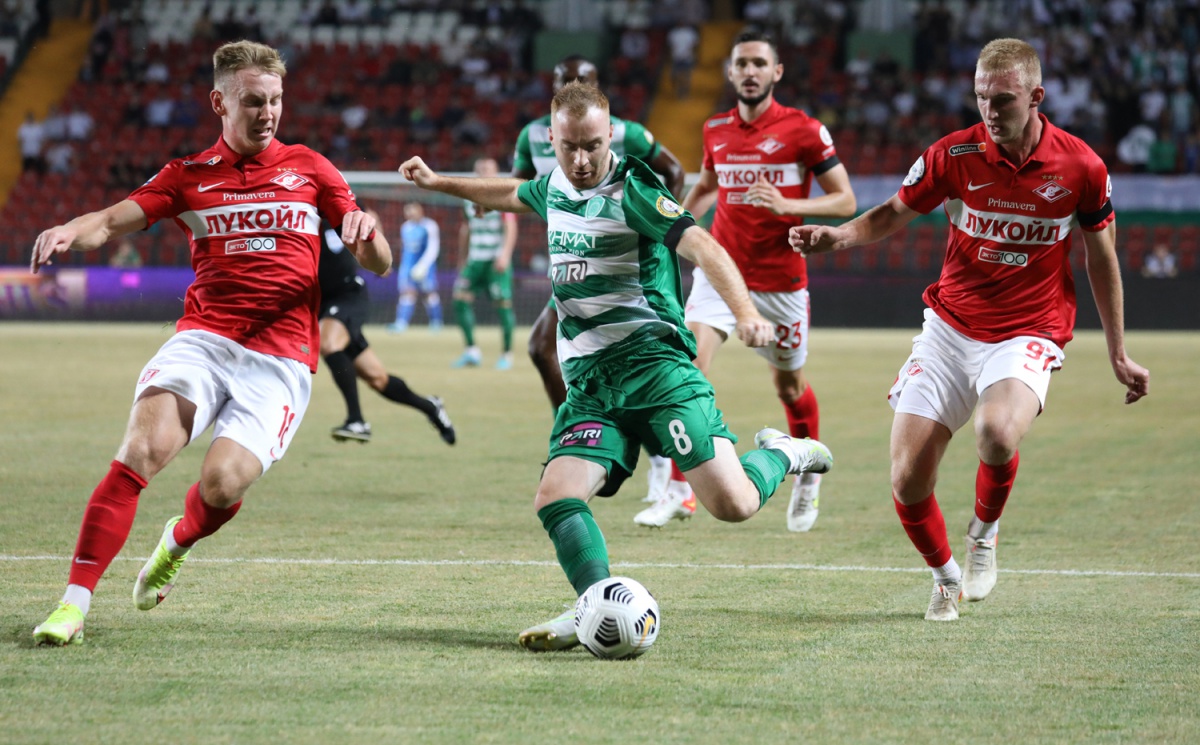 Мирослав Богосавац - лучший игрок матча со "Спартаком" по версии болельщиков