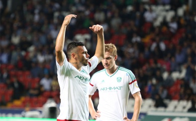 Грозненцы сыграли вничью в Екатеринбурге.