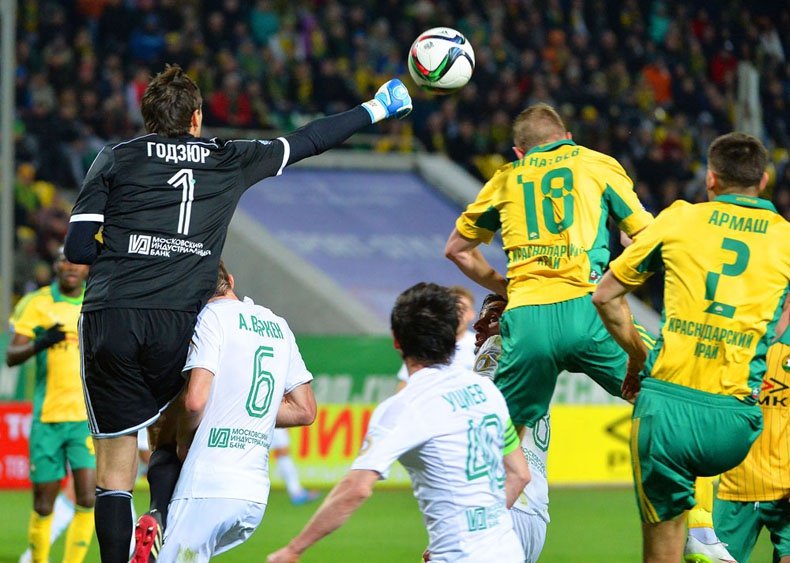 Фотомгновения матча «Кубань» - «Терек»