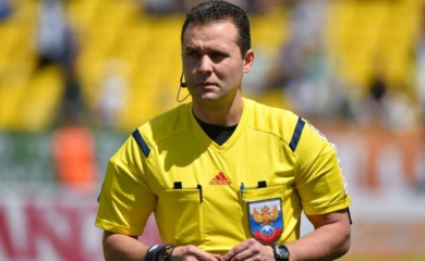 Евгений Турбин - главный арбитр матча «Терек» - «Томь»