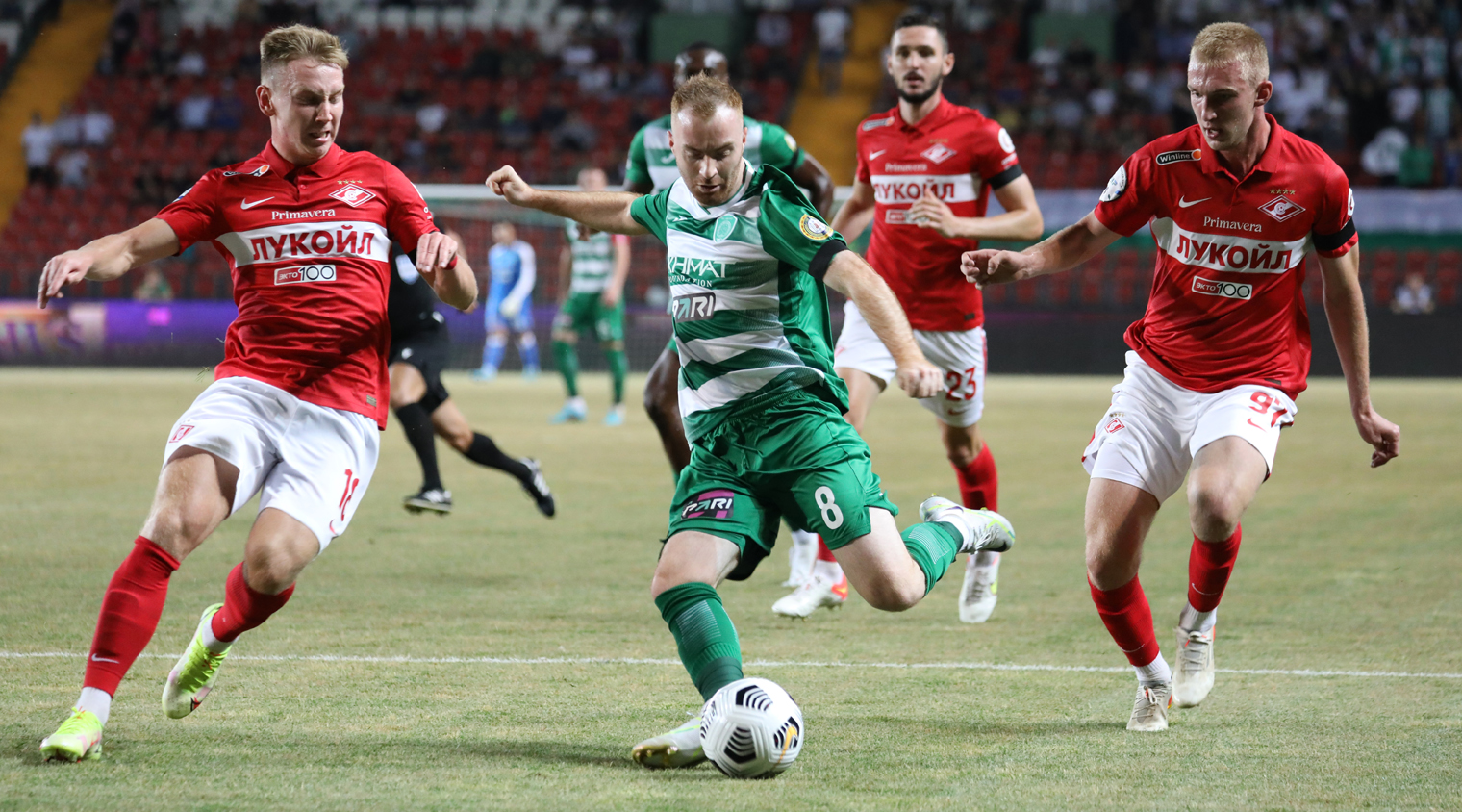 Как играли «Ахмат» и «Спартак» в Премьер-Лиге