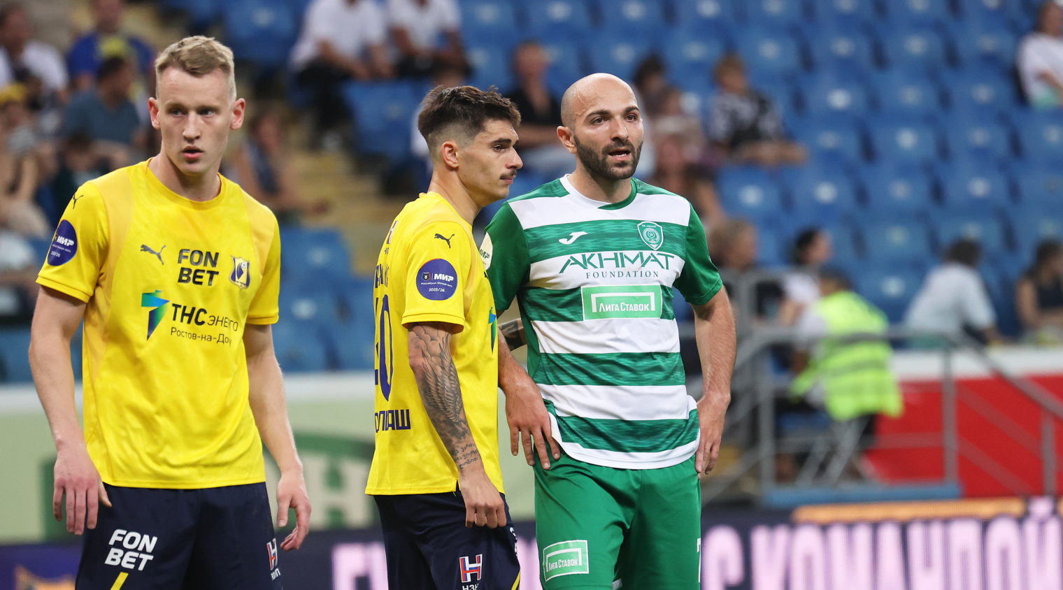 «Ахмат» сыграл вничью в Ростове-на-Дону