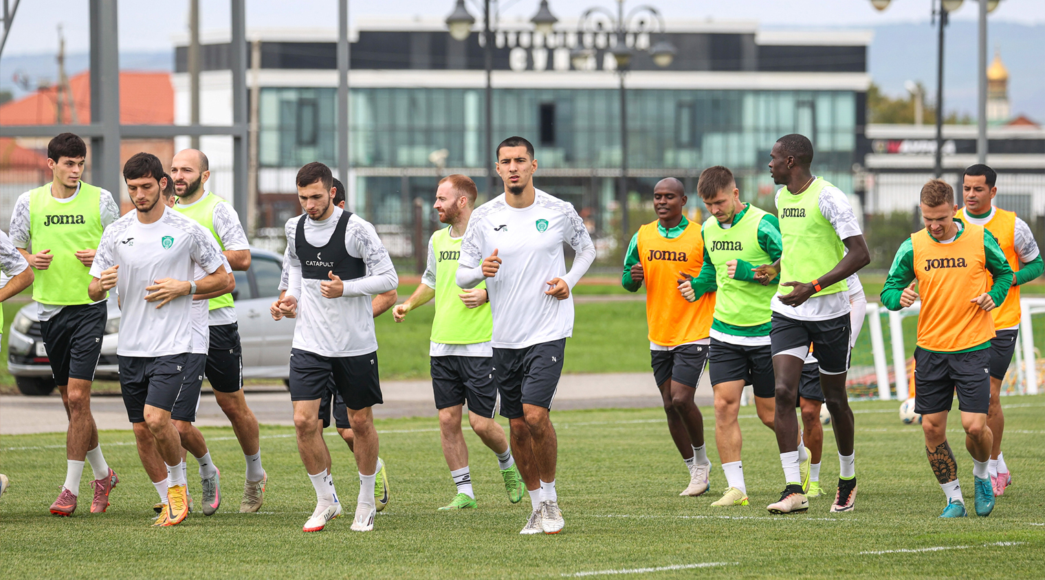 «Ахмат» продолжает работу больше, чем за неделю до игры чемпионата