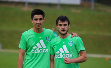 Первая тренировка в летнее межсезонье