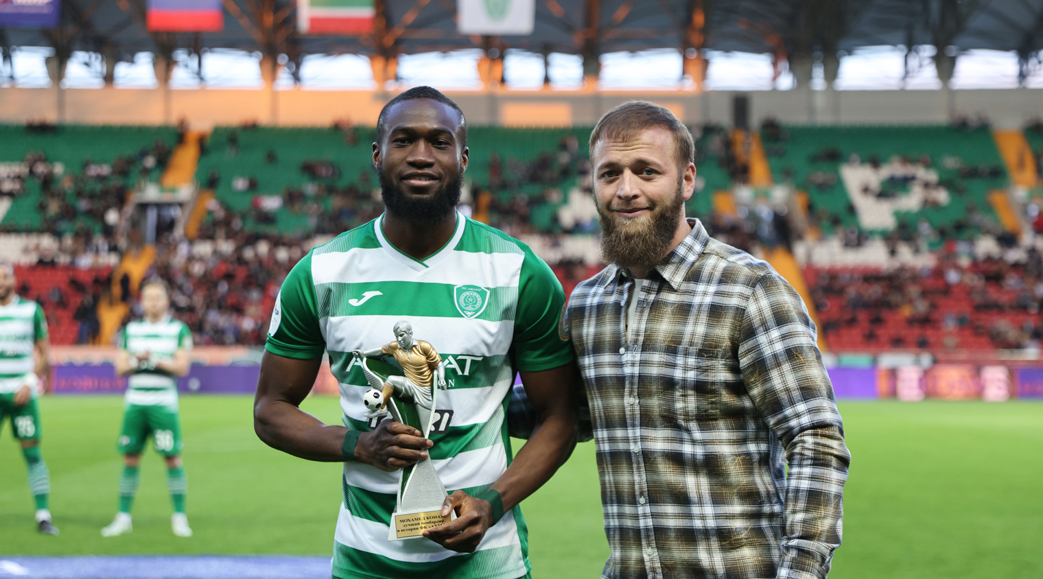 Мохамед Конате - лучший бомбардир ФК "Ахмат" в матчах Премьер-Лиги