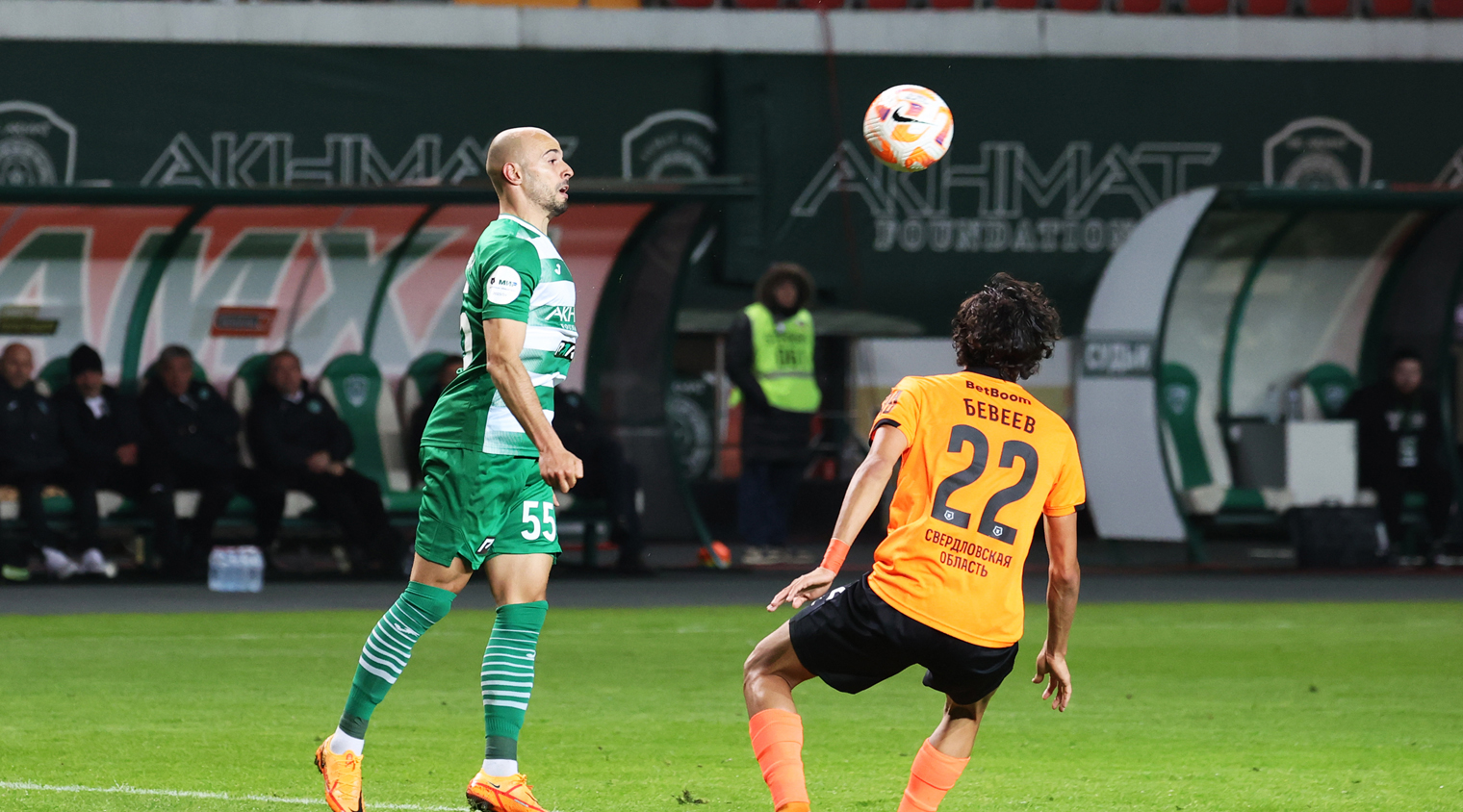 Грозненцы потерпели поражение в Екатеринбурге
