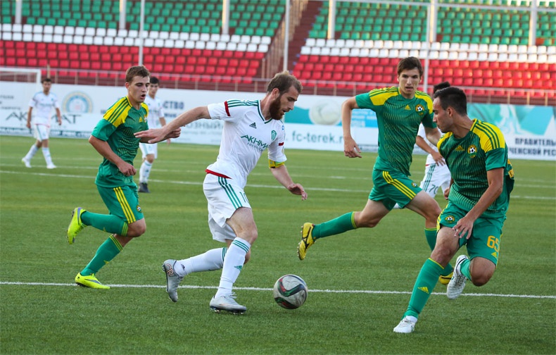 Молодежный состав «Терека» уступил «Кубани»