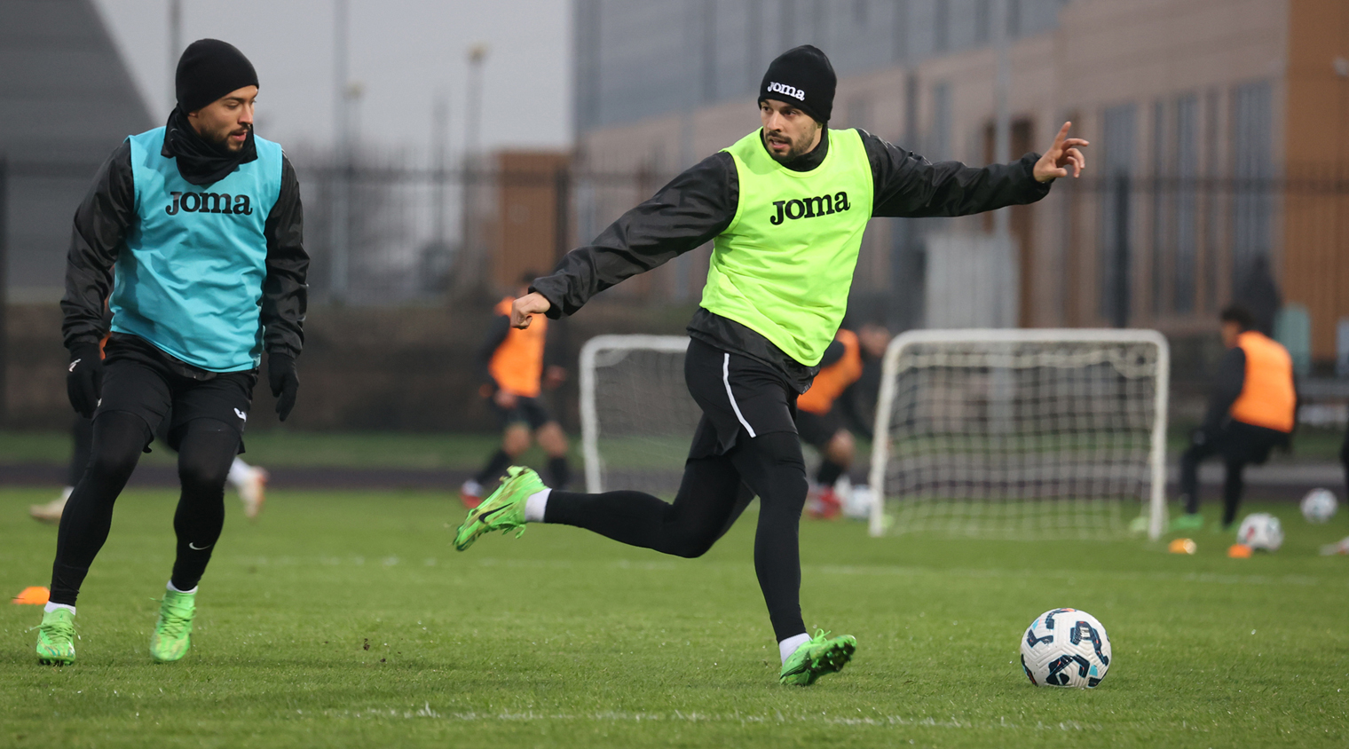 Видеосюжет с тренировки грозненцев