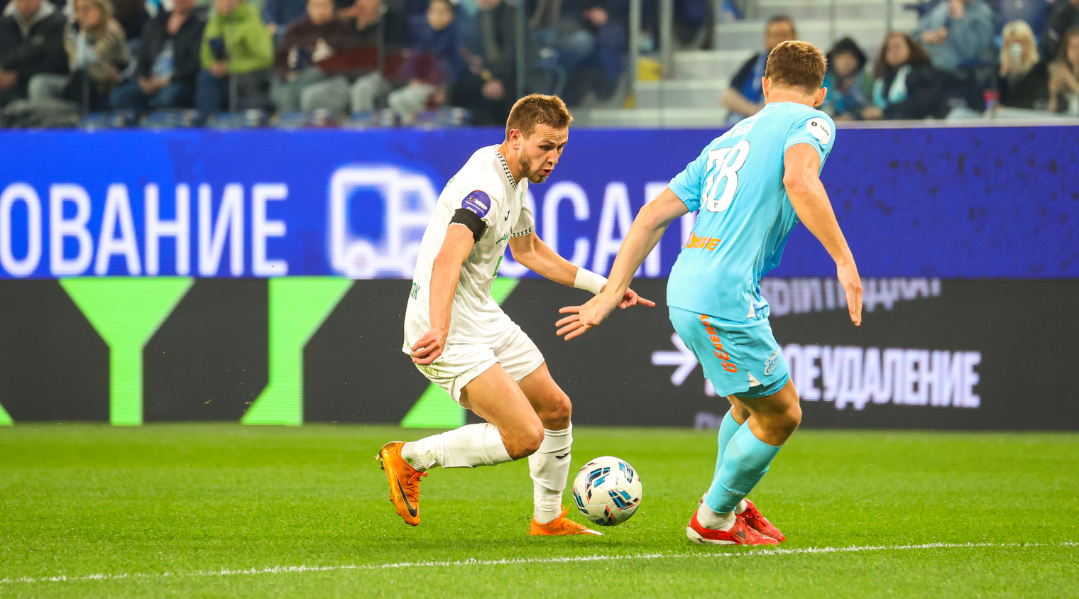 «Ахмат» сыграл в Санкт-Петербурге с «Зенитом»