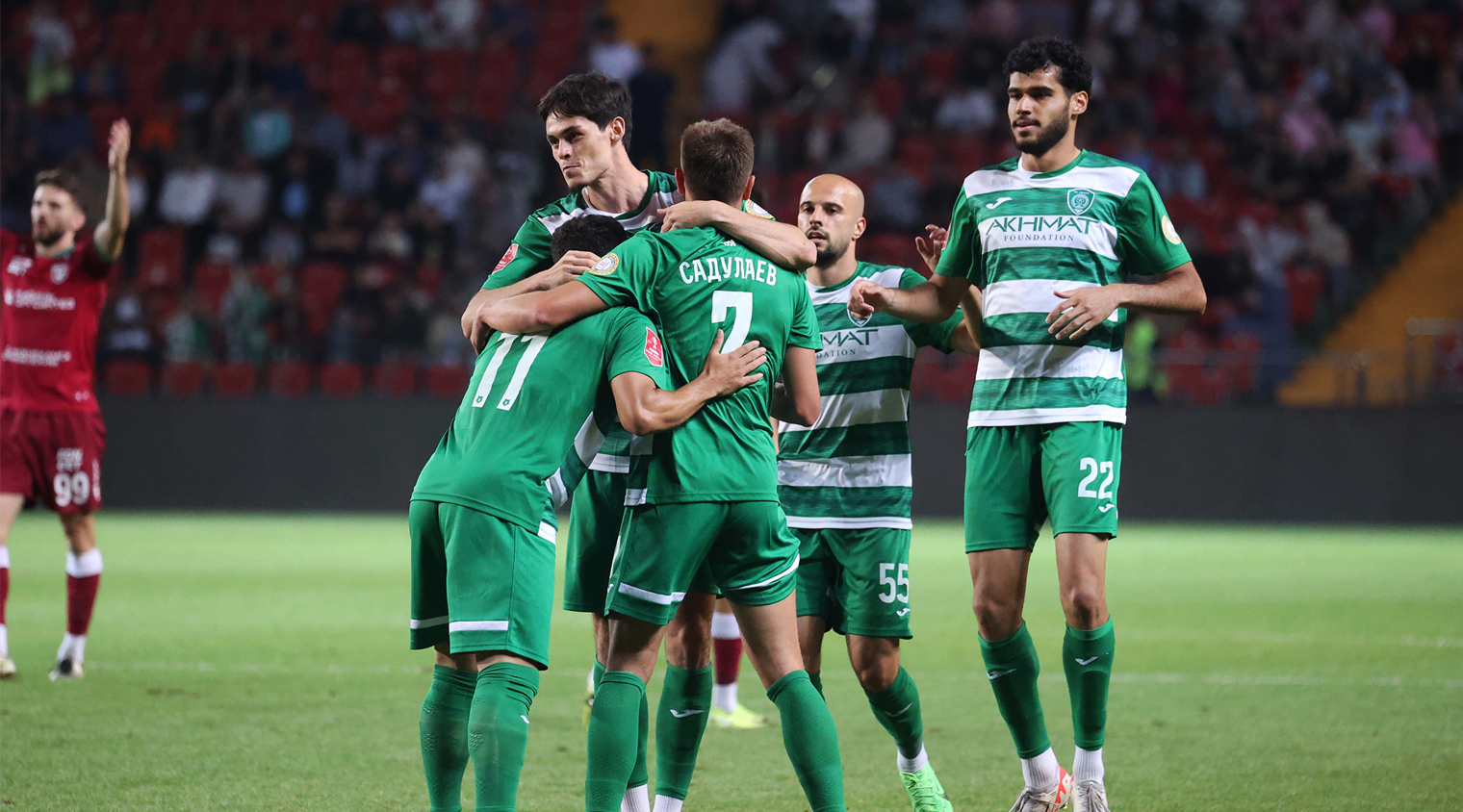 «Ахмат» одержал победу в кубковой игре с «Рубином»