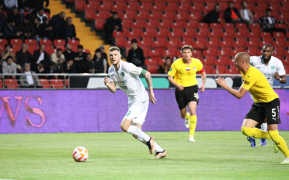 Фотосюжет с матча "Ахмат" - "Химки"