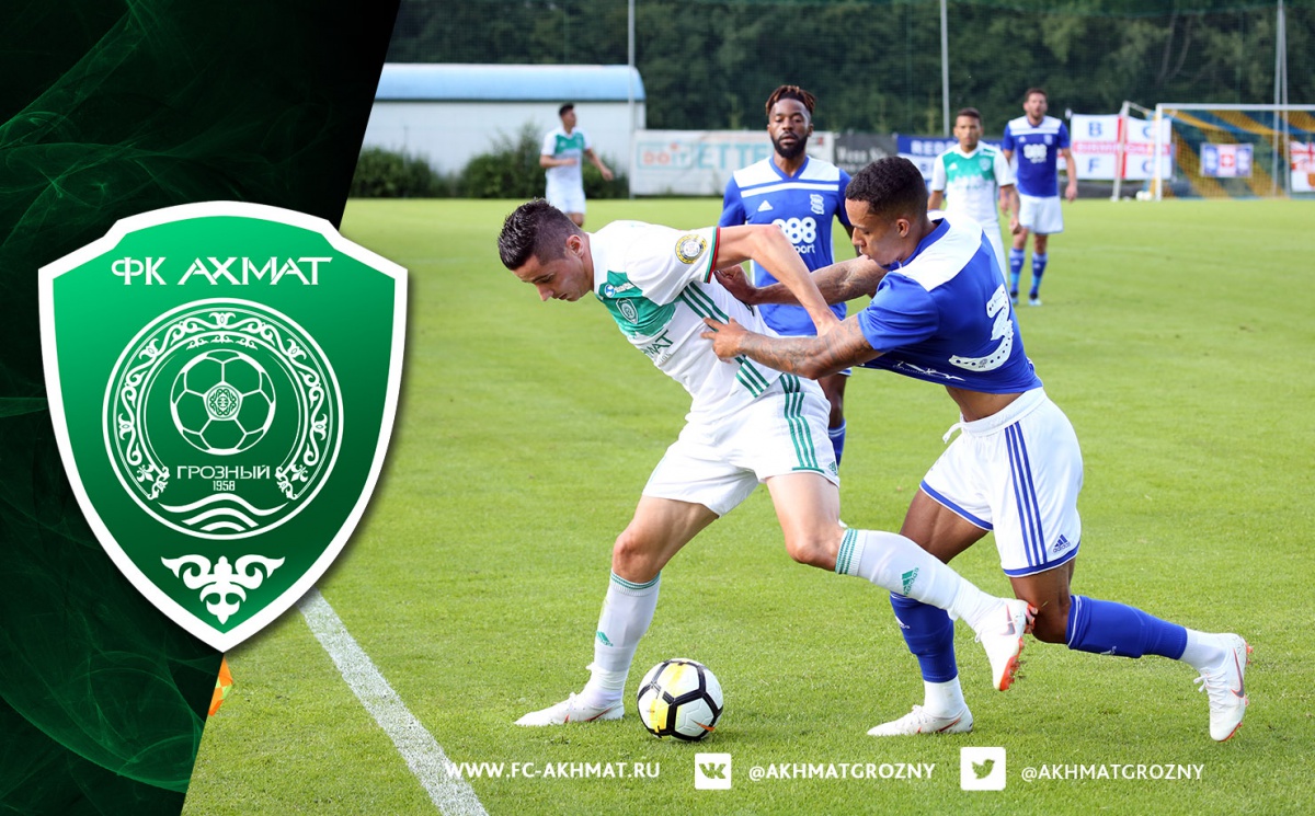 Фоторепортаж с матча «Ахмат» – «Бирмингем»