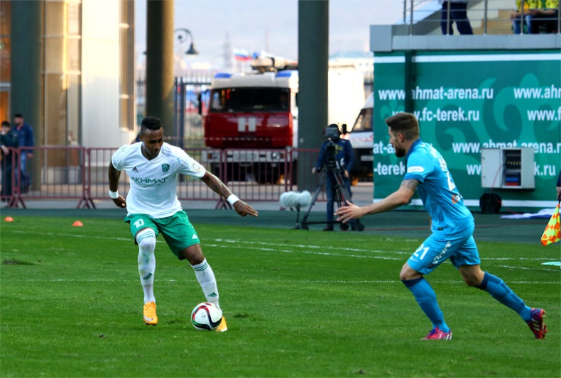 Цифры после матча «Терек» - «Зенит»