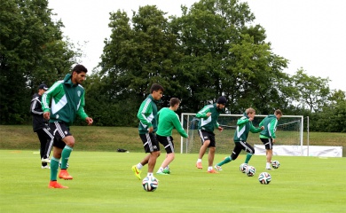 В среду «Терек» провел три тренировки