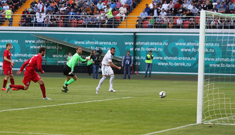 «Терек» одержал победу над «Рубином»
