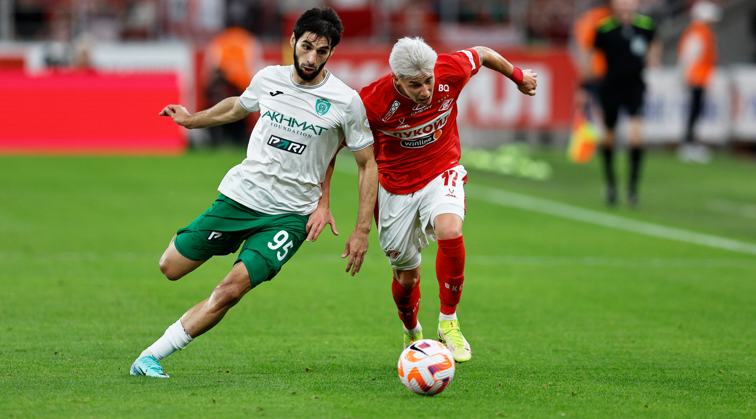 "Ахмат" сыграл вничью со "Спартаком"