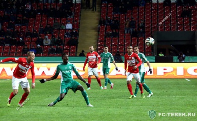 Как играли «Терек» и «Спартак» в Грозном
