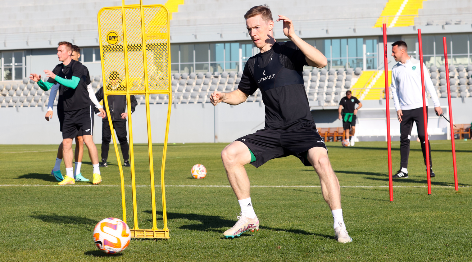 «Ахмат» провел тренировку перед контрольной игрой с «Сочи»