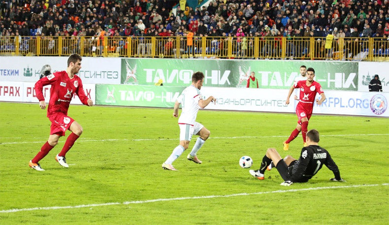 Фоторепортаж с матча «Рубин» - «Терек»