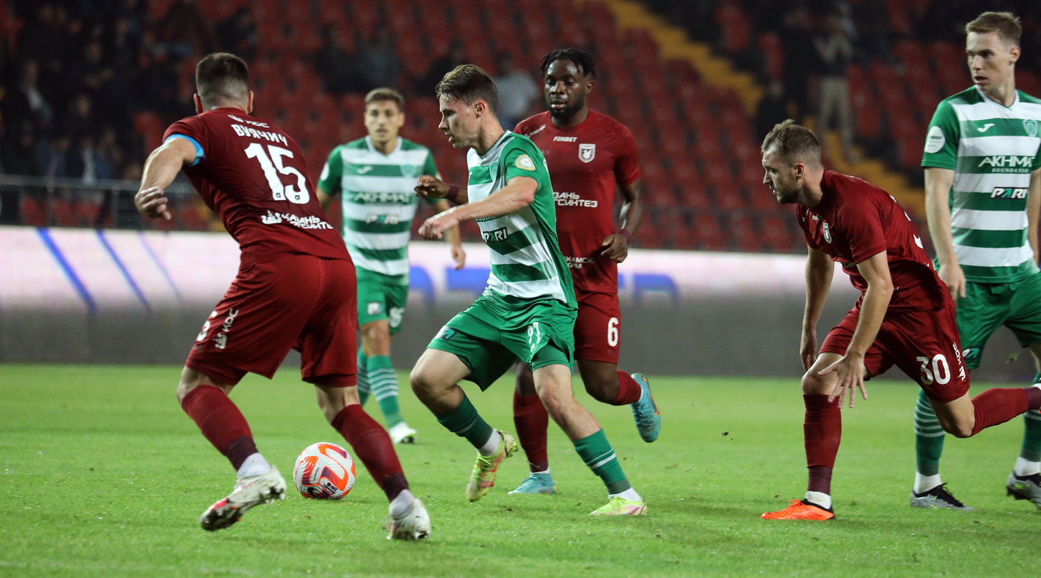 «Рубин» - «Ахмат»: история встреч