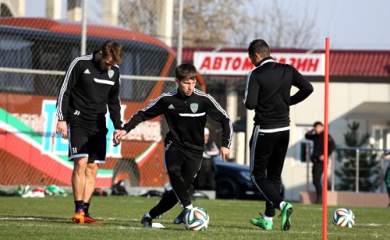 «Терек» готовится к кубковому матчу с ЦСКА