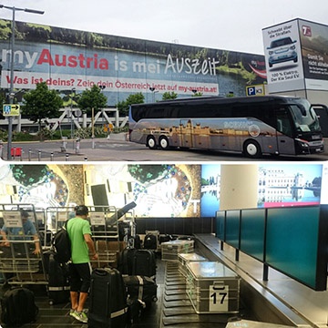 "Терек" прибыл в Австрию