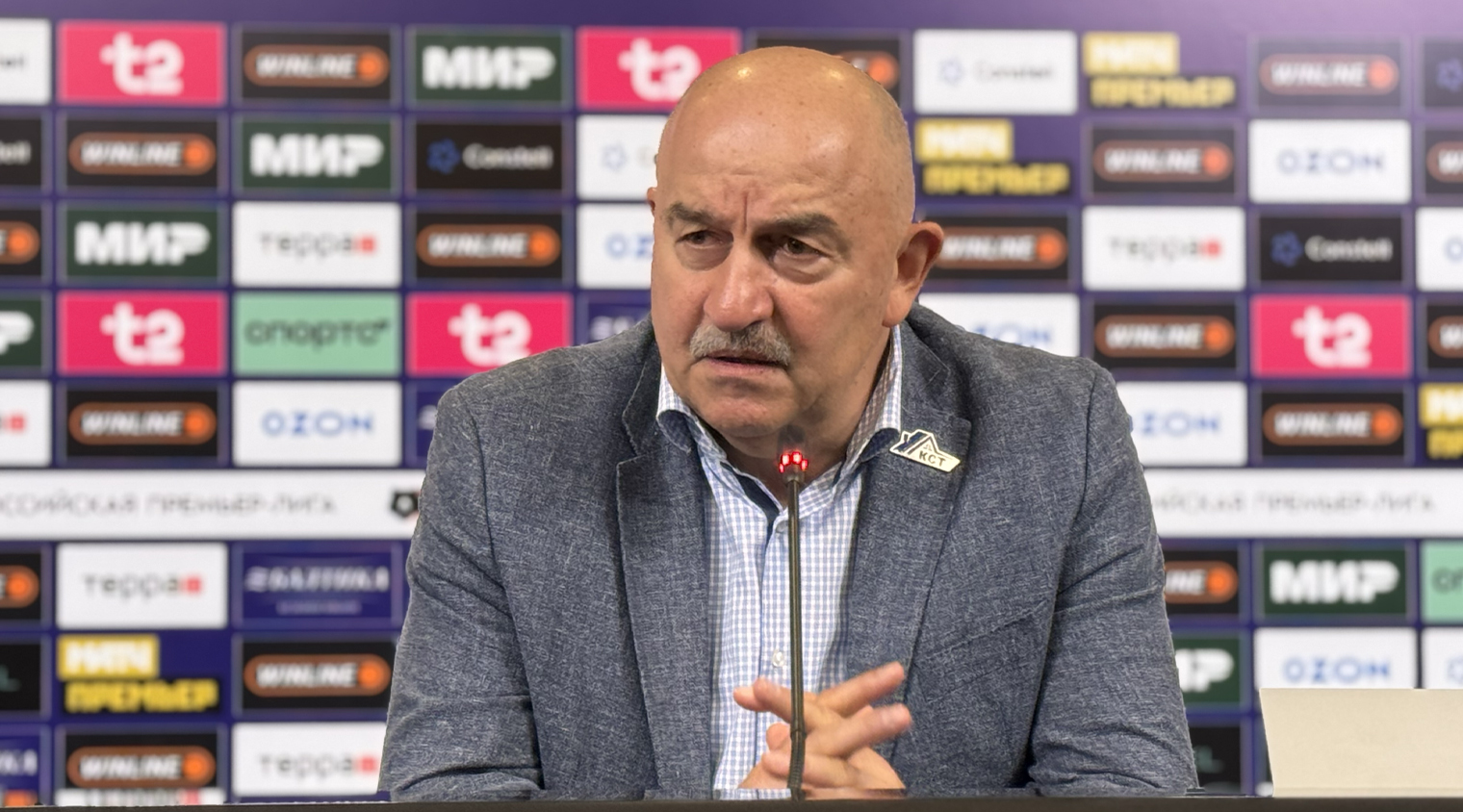 Станислав Черчесов: Надеюсь, зрители получили удовольствие от такой игры