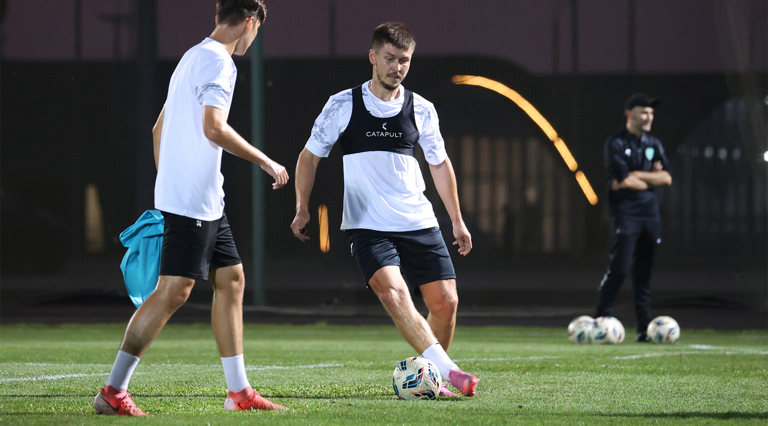 Первая тренировка Рифата Жемалетдинова в команде