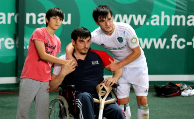 Болельщики выбрали Ризвана Уциева лучшим игроком матча с «Мордовией»