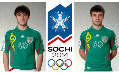 Футболисты «Терека» - факелоносцы эстафеты олимпийского огня!