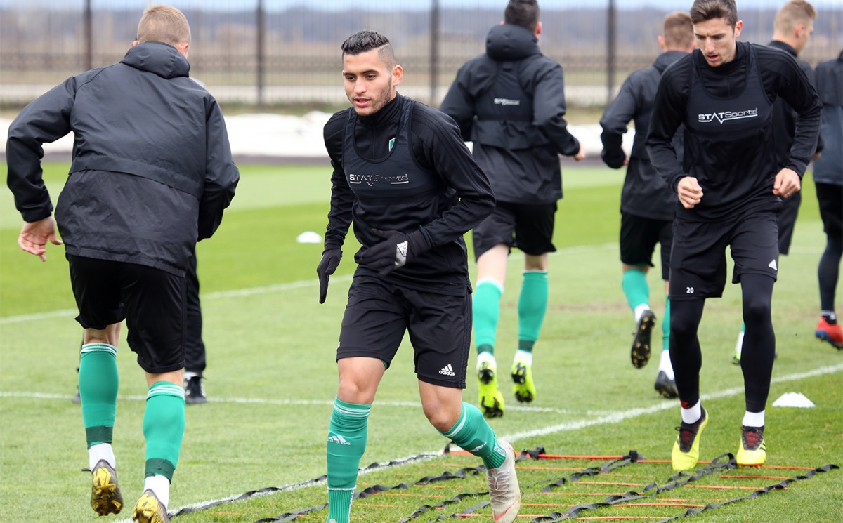 Фото: Готовимся к игре с «Уфой». 